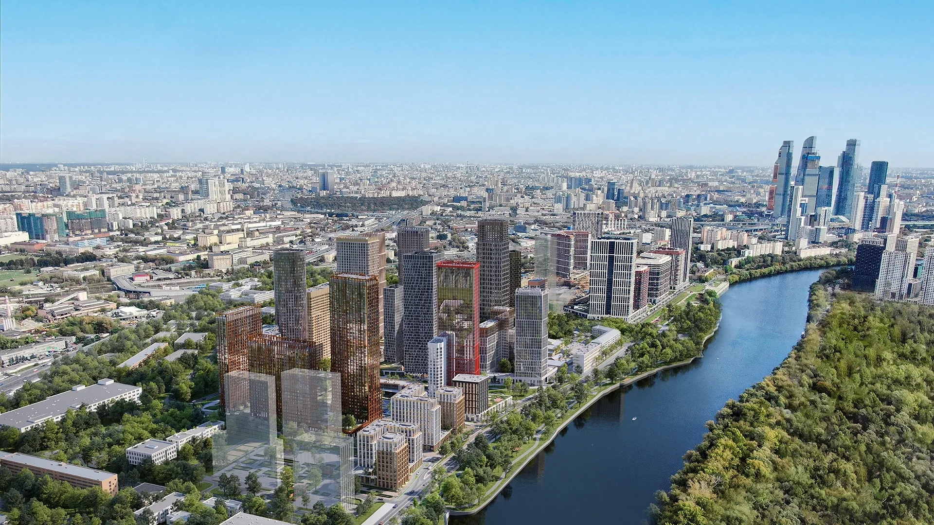 ЖК «Sydney Prime» вечером